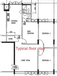 Blk 709 Bedok Reservoir Road (Bedok), HDB 3 Rooms #510131051